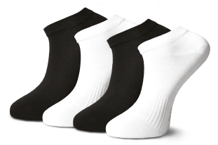 White and Black socks